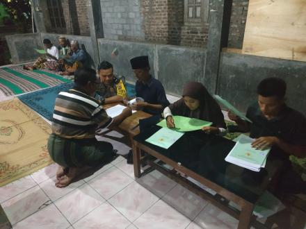 pembagian sertifikat PTSL 2019 DI Dusun Biro